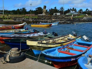 Arrival on Easter Island