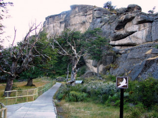 Eintritt in die Milodon Höhle