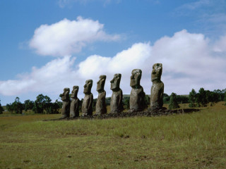 Arrival on Easter Island