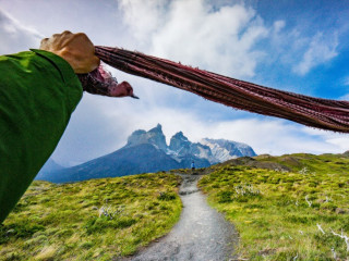 On the way to El Calafate - Crossing  the roads of Patagonia