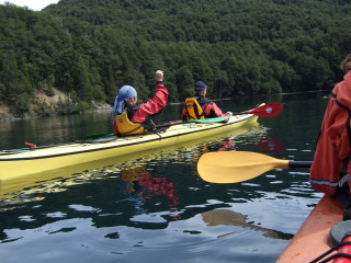 Kayakfahrt auf Bariloches Seen - Buenos Aires