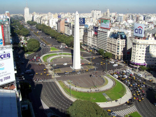 Chegando à Buenos Aires e dia livre para passeios