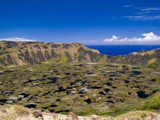 Excursão Vulcão Rano Kau - Aldeia Cerimonial - Caverna Ana Kai Tangata