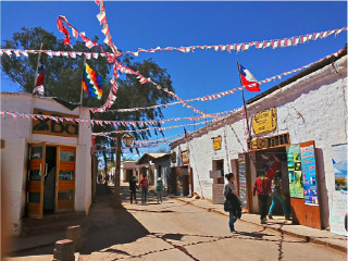 Flight to Calama and reception in San Pedro de Atacama.