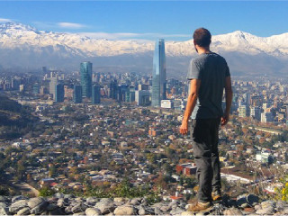 Arrivée à Santiago du Chili