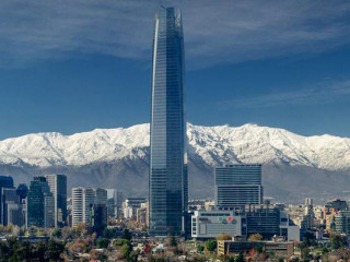 Chegando a Santiago do Chile