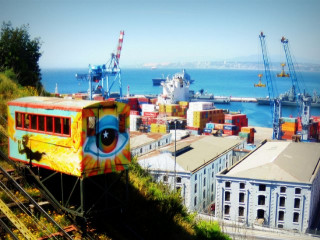 VALPARAISO : city-tour (avec funiculaires et Maison de Neruda) - SANTIAGO